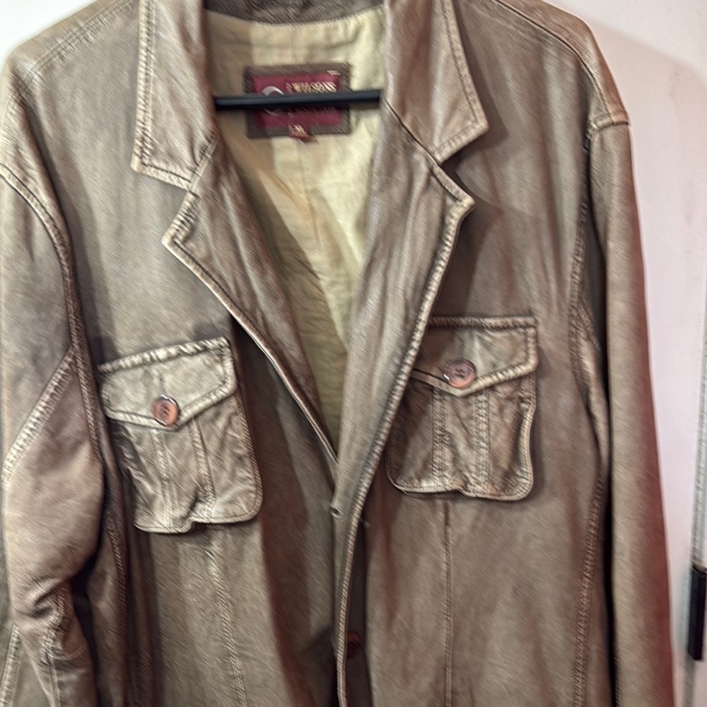 Men Wilson leather jacket